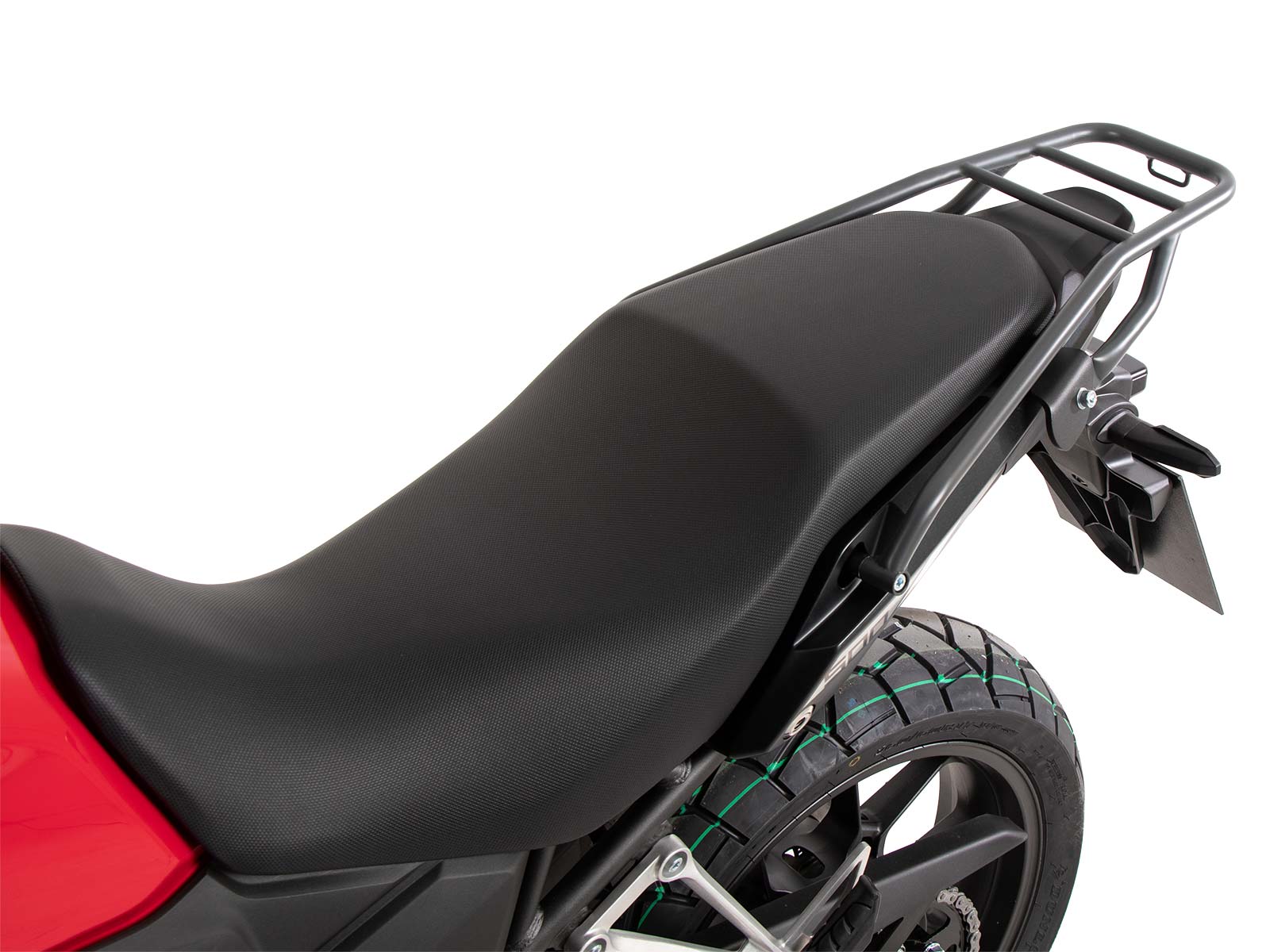 Buisvormig bagagerek antraciet voor Honda CB 500 X (19-23) Hepco & Becker