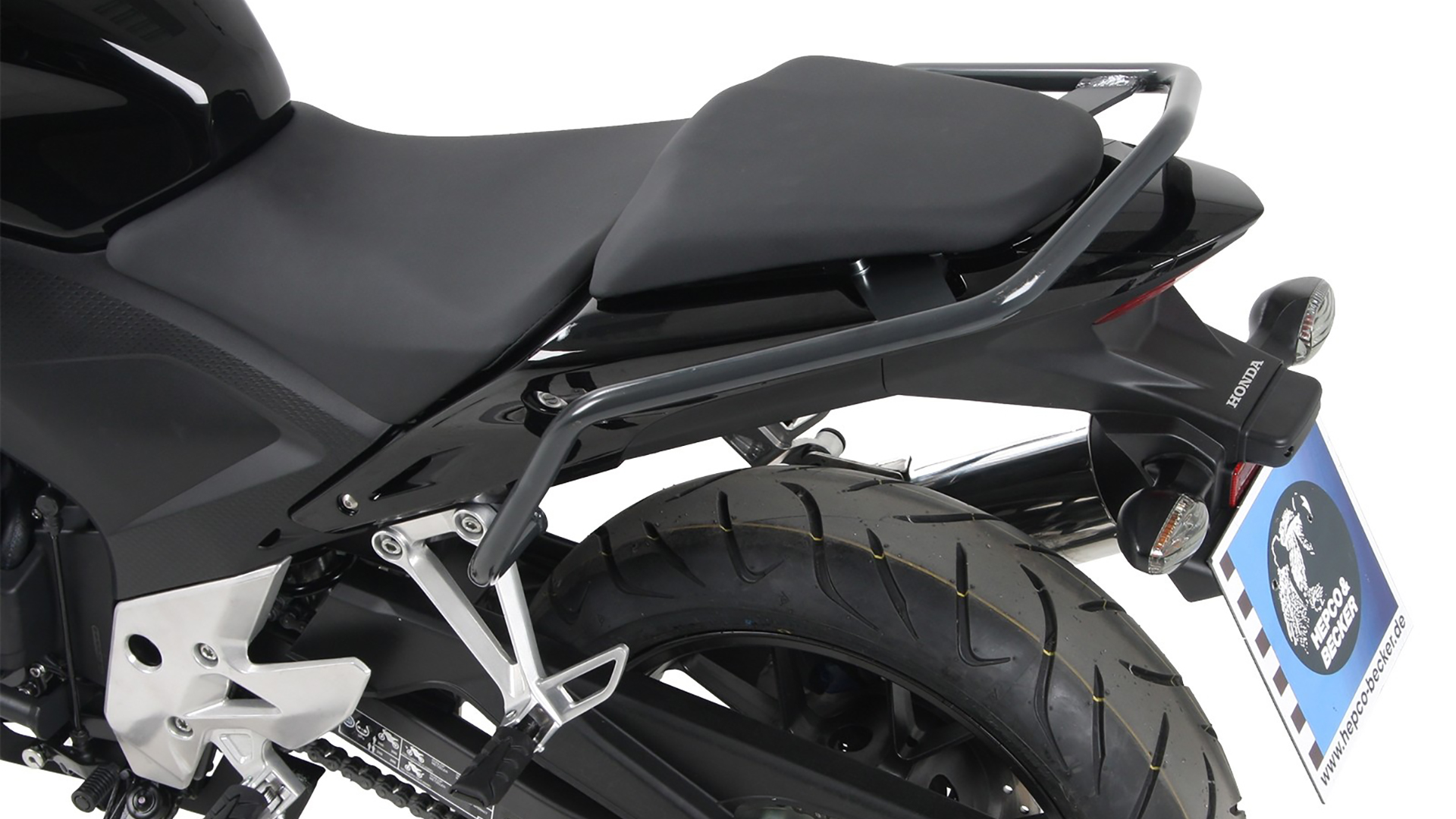 Achterbeschermbeugel antraciet voor Honda CB 500 X (19-23) Hepco & Becker