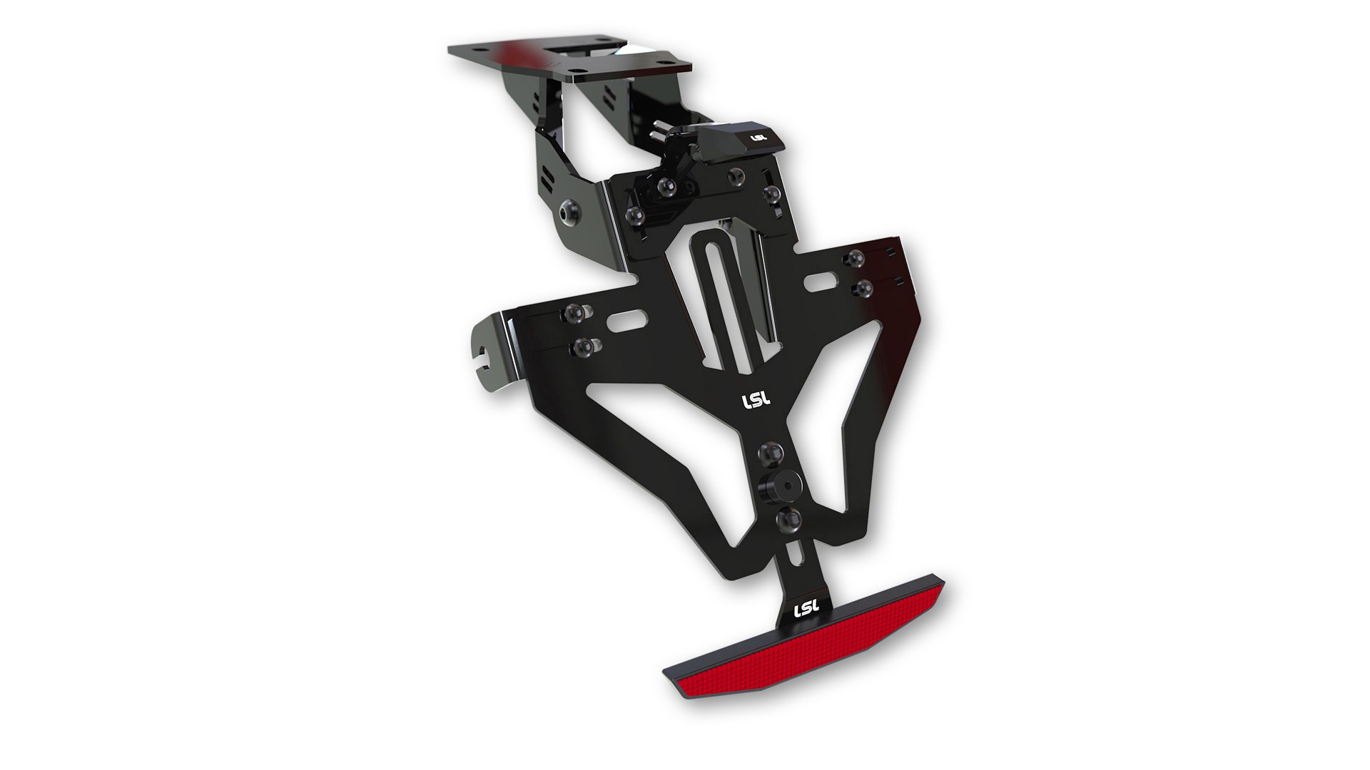 Korte nummerplaathouder incl. nummerplaatverlichting voor Kawasaki ZX-6R 636 (19-)