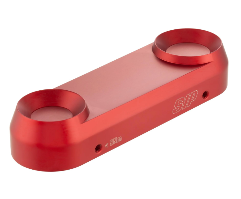Swingarm afdekking voor Vespa, rood mat
