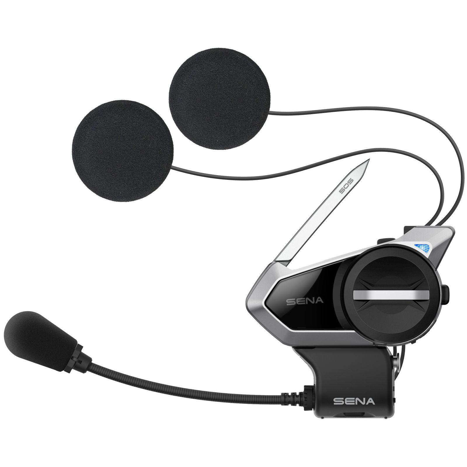 SENA 50S enkele set - geluid door Harman Kardon - Bluetooth-communicatiesysteem voor motorfietsen