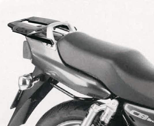 Aluminium topkoffer zwart voor Honda CB 750 F Seven Fifty (92-03) Hepco & Becker
