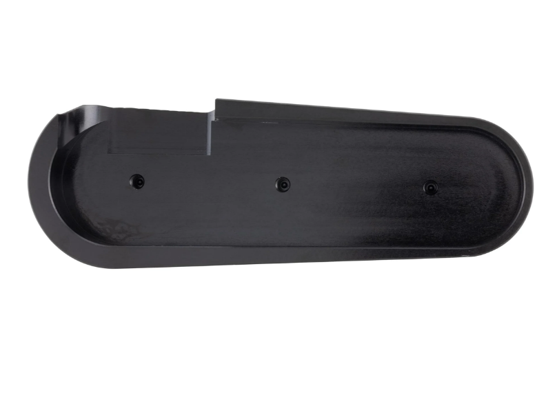 Swingarmkap ZELIONI 3D voor Vespa, zwart geanodiseerd