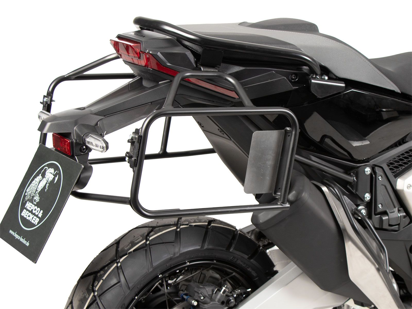 Zijkofferdrager vast zwart voor Honda X-ADV (25- ) Hepco & Becker