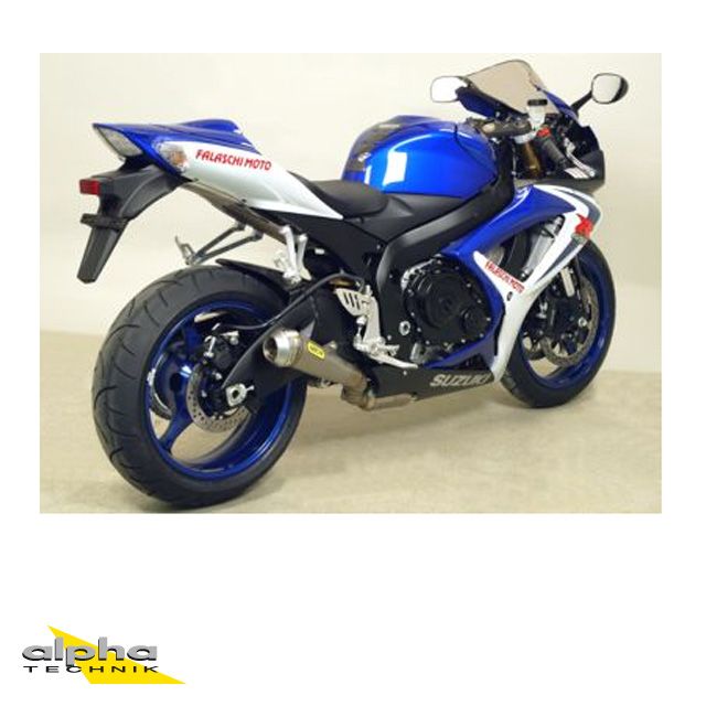 ARROW PRO-RACING uitlaat voor GSX-R600 / GSXR750 2006-2007, roestvrij staal