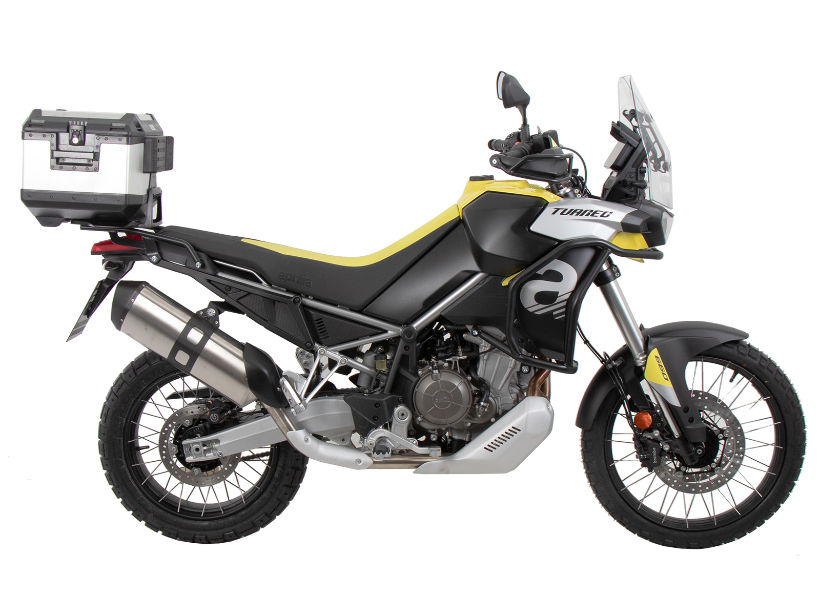 Alurack topkoffer drager voor Aprilia Tuareg 660 (22-) Hepco & Becker