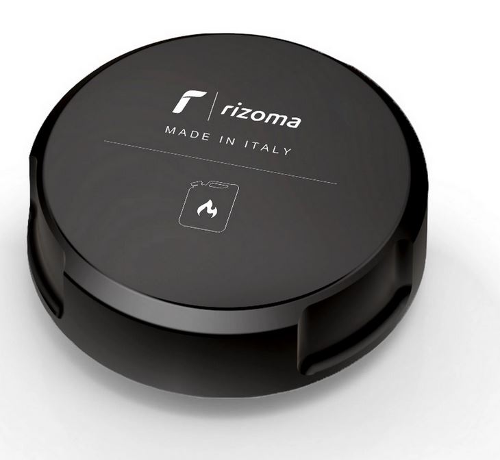 RIZOMA tankdop voor Vespa, zwart