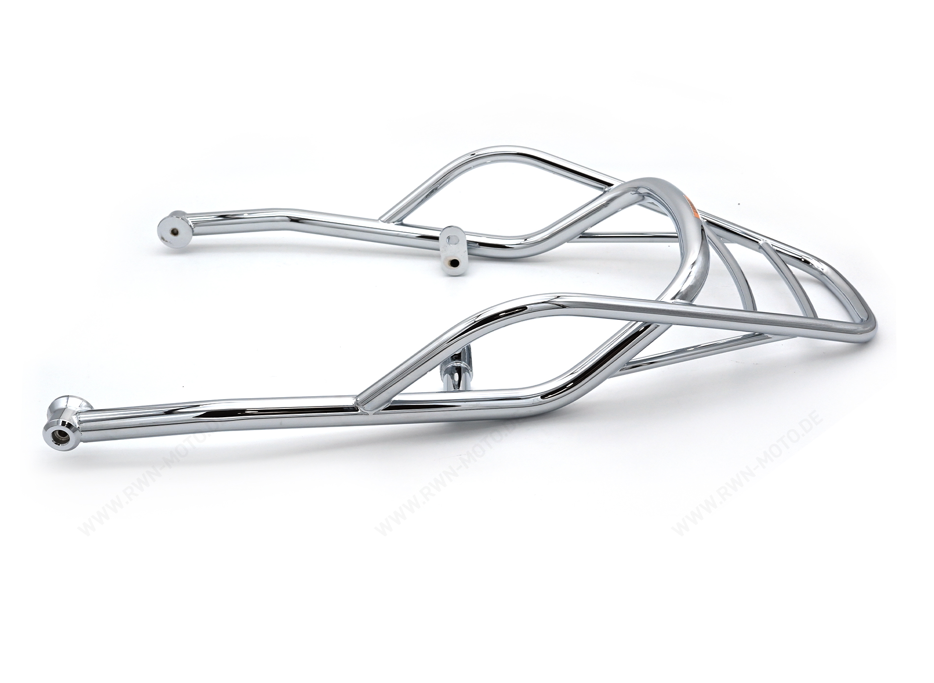 Bagagerek, achter, chroom, stijf voor Moto Guzzi V7 850 2021-