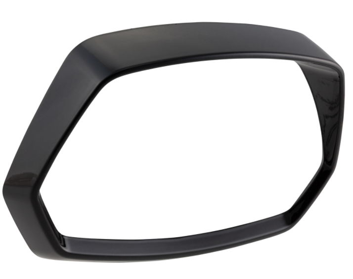 Lamp ring voor Vespa Sprint 50-150cc ('18-), glanzend zwart