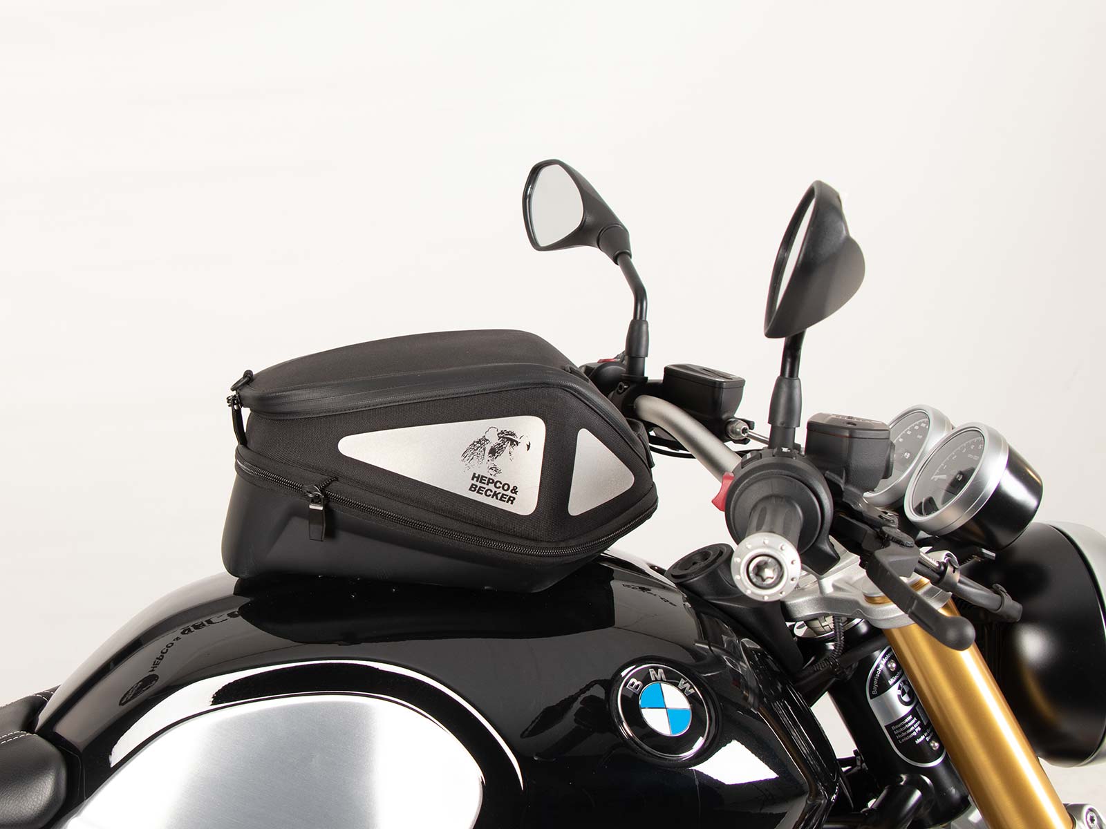 Basistankring incl. tanktasvergrendeling voor BMW R nineT Scrambler (16-23) Hepco & Becker