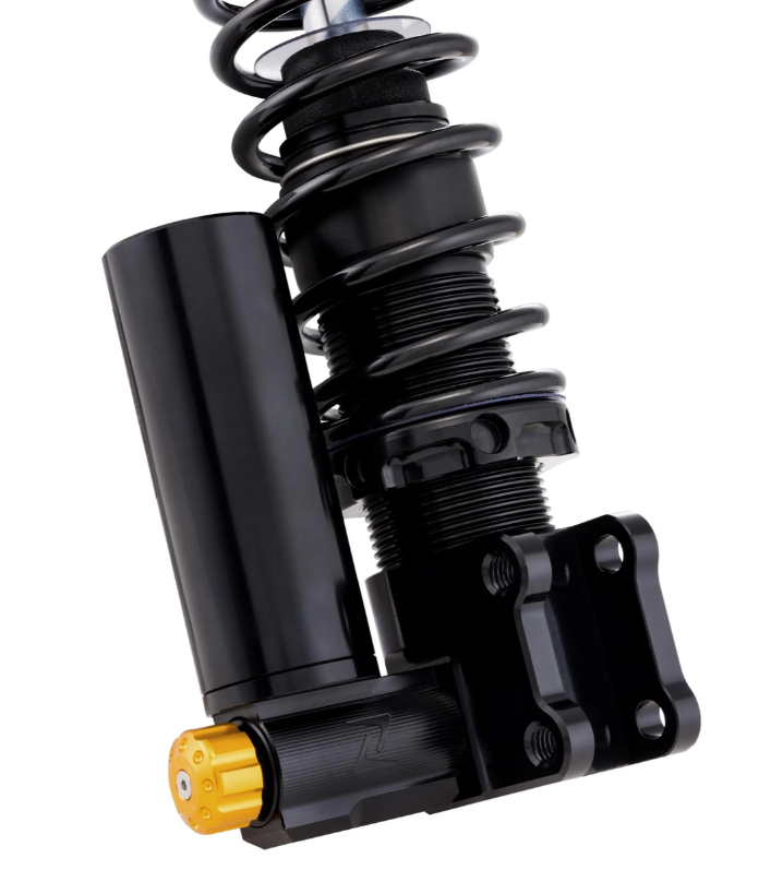 Voorschokdemper ZELIONI "Black Edition" voor Vespa ET2/ET4/LX/LXV/S 50-150ccm, zwart