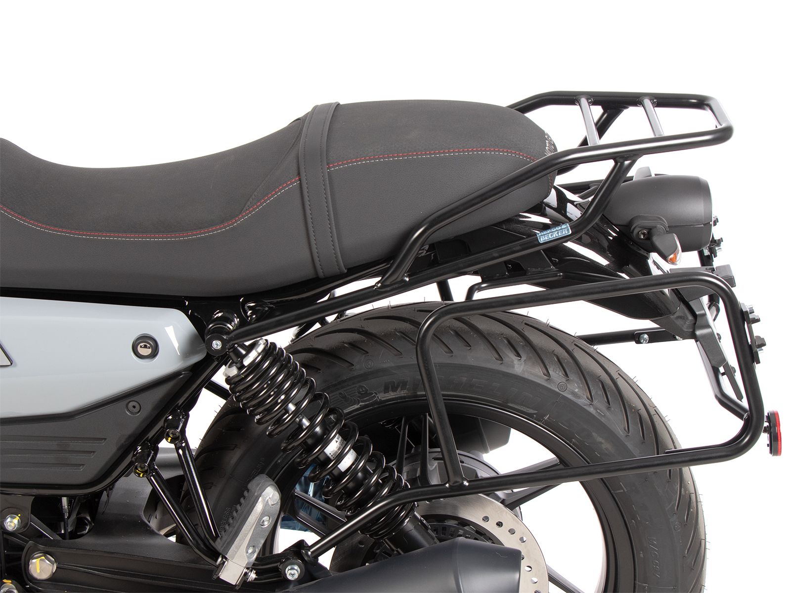 Buisvormig bagagerek zwart voor Moto Guzzi V7 850 Sport (25-) Hepco & Becker