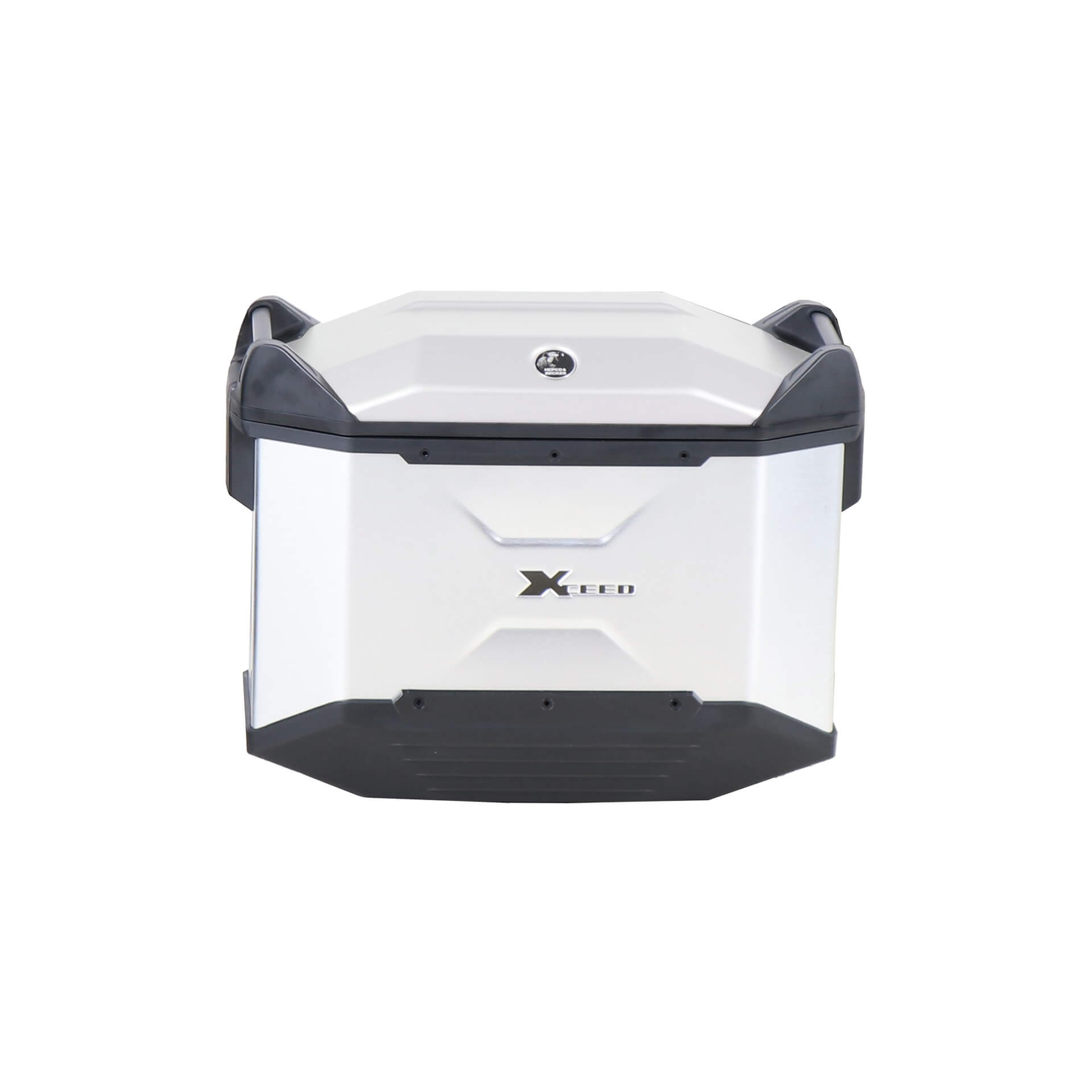Alu Topcase Xceed 45 liter aluminium zilver