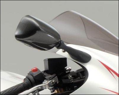 Spiegel bedekking, carbon look voor Suzuki GSX1300R Hayabusa BJ. 2008-2012/ GSX1300R Hayabusa BJ. 201
