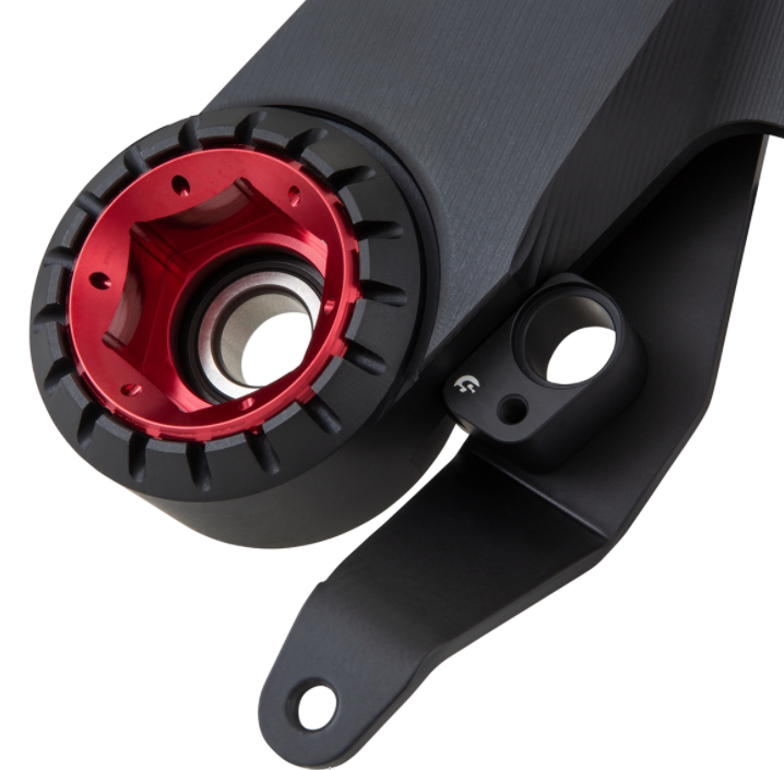 Zwenkarm, achter voor Vespa GTS/GTS Super/GTV 125-300cc met ABS, zwart