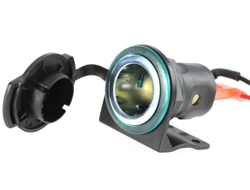 Sigarettenaanstekercontactdoos / standaardcontactdoos 12 Volt voor Vespa GTS/GTS Super/GTV, inschuifbaar