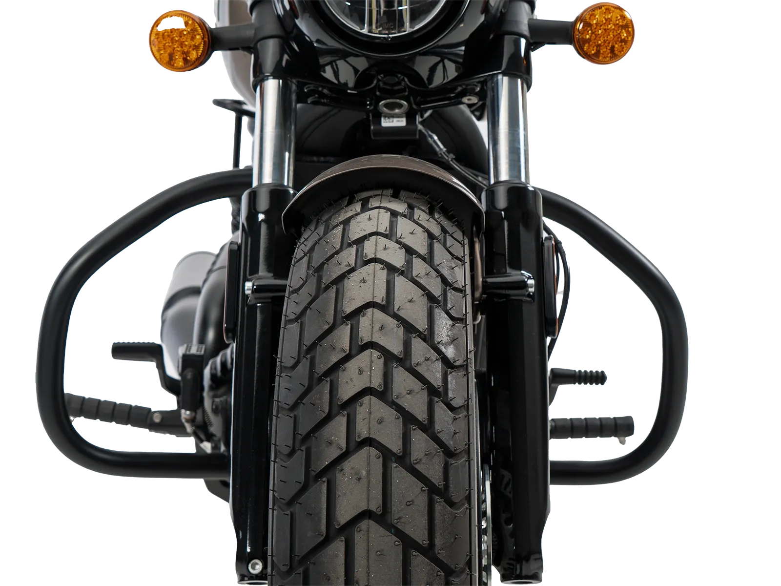 Motorbeschermer zwart voor Indian 101 Scout 1250 (25-) Hepco & Becker