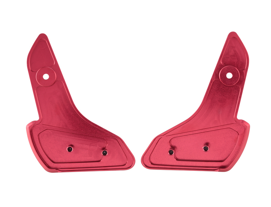 Voetsteunen rechts en links voor Vespa Primavera /Sprint 50-150cc 2T/4T AC, rood