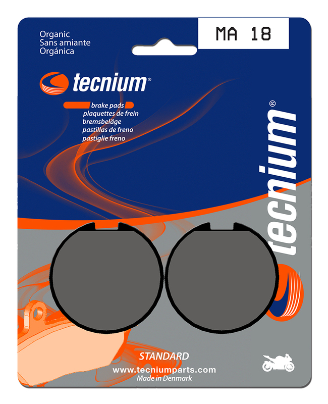 Tecnium Street Organische Remblokken - MA18