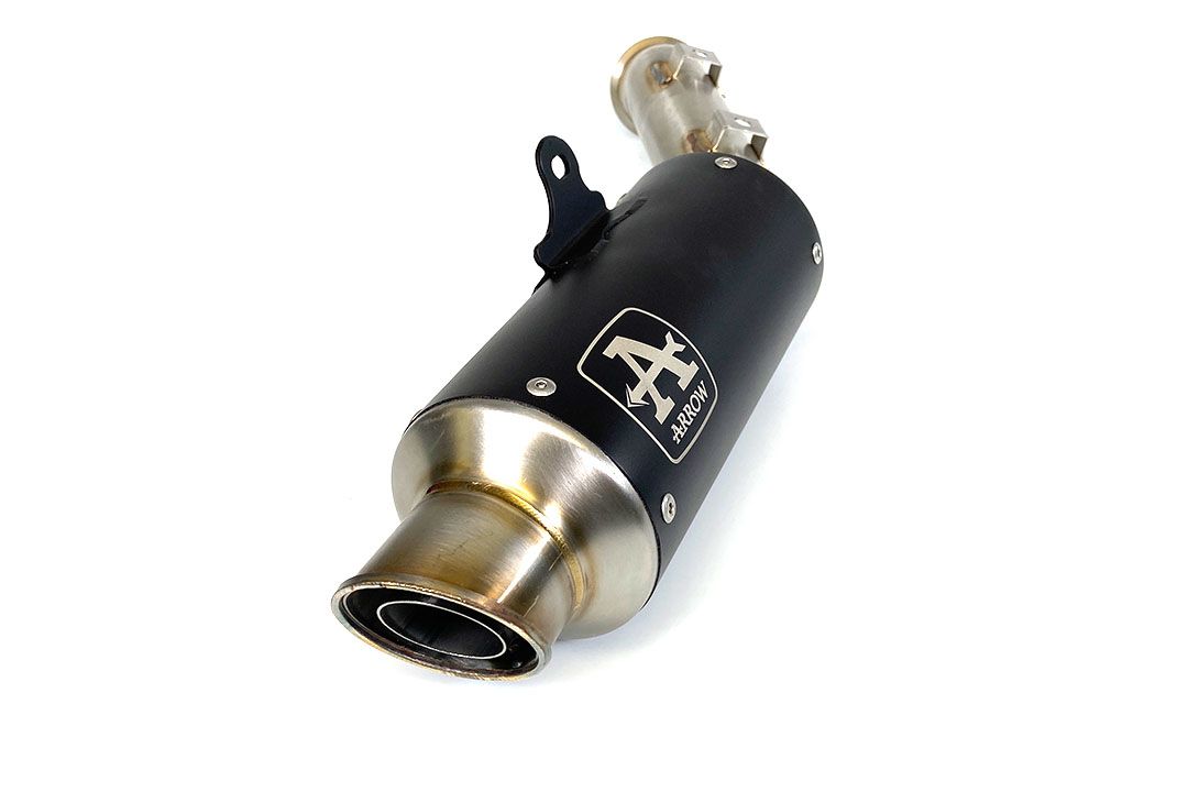 ARROW uitlaat DARK GP2 voor KTM 790 Duke (18-20) / 890 Duke R (20-)