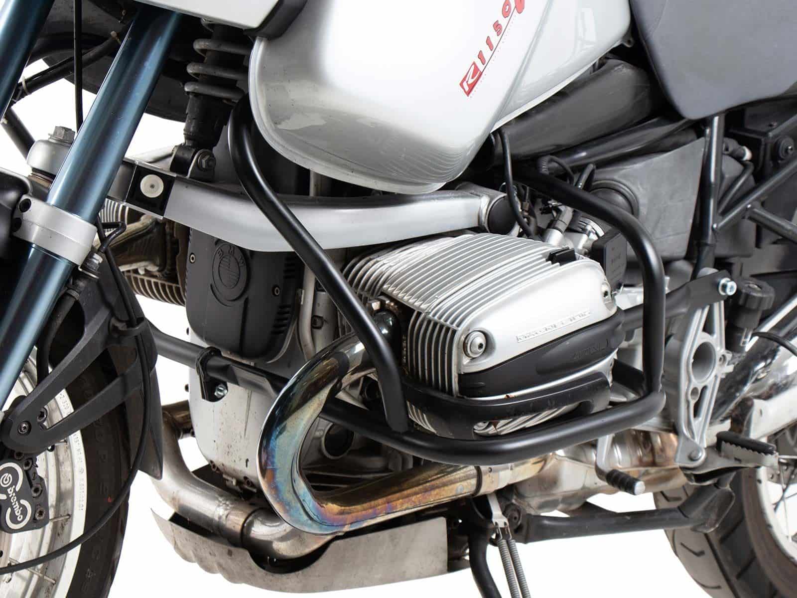 Motorbeschermer zwart voor BMW R 1150 GS (00-04) Hepco & Becker