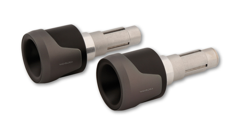 HIGHSIDER pro Akron-XL stuurgewichten titanium (paar)