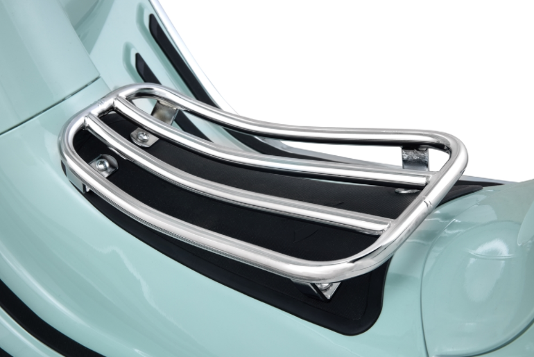 Bagagerek doortrap chroom voor Vespa Primavera/Sprint 50-150ccm