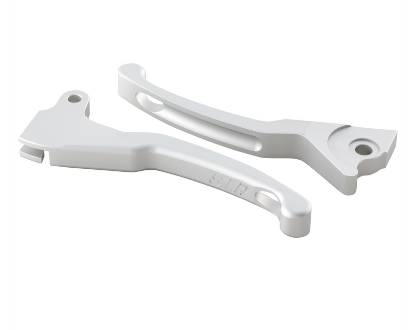 Sport hendelset rem Shorty voor Vespa LX /LXV /S /Primavera /Sprint 50-150ccm, zilver mat