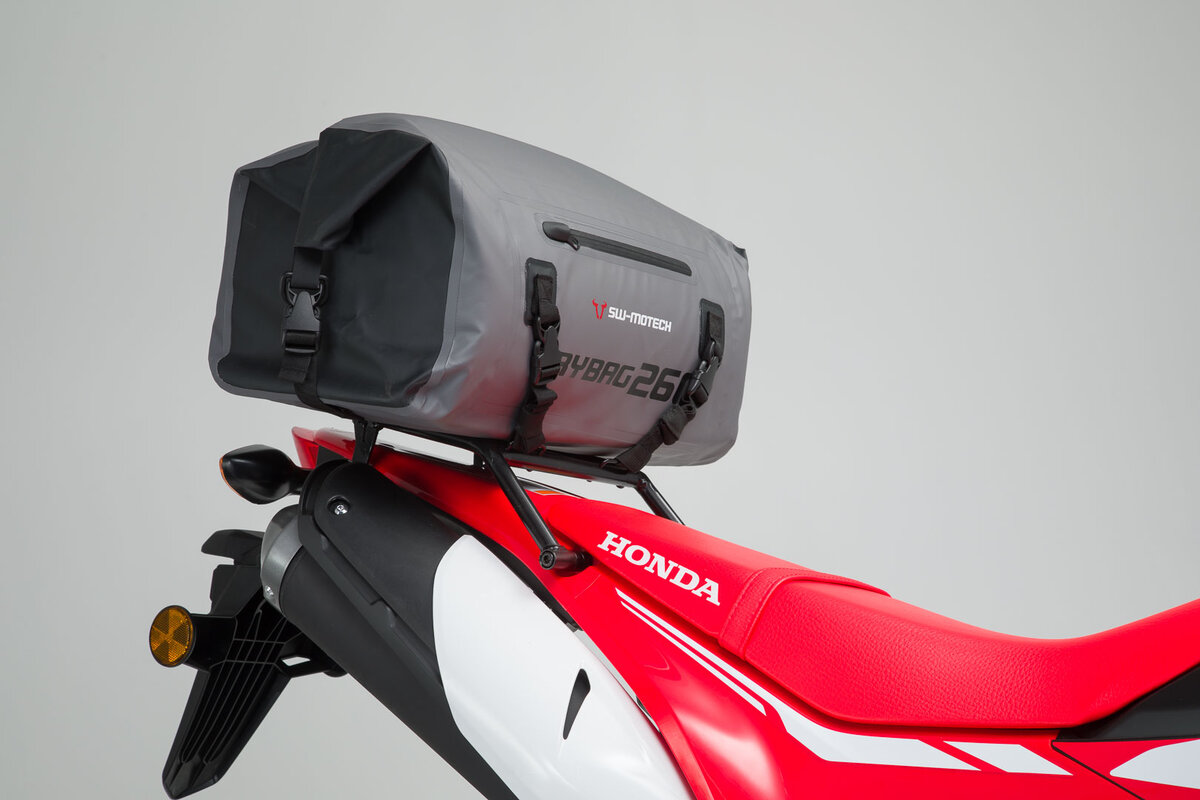 Drybag 260 achtertas voor Moto Guzzi V7 II, grijs / zwart - SW Motech