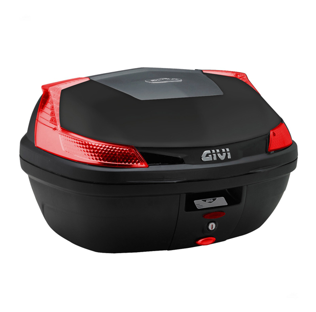 B47 BLADE MONOLOCK Topkoffer met rode reflectoren zonder plaat Givi