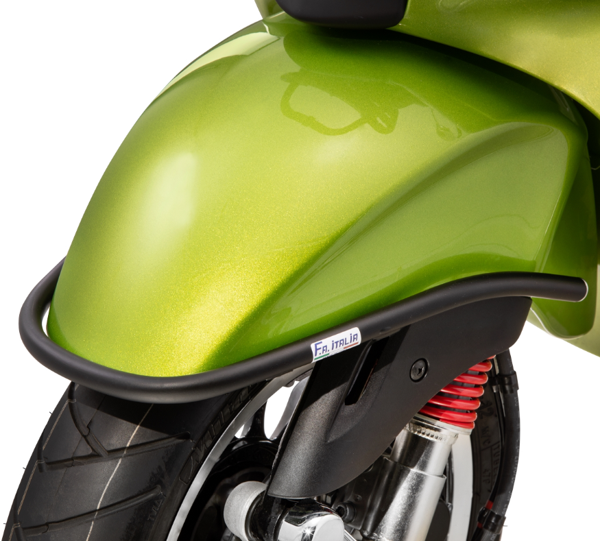 Voorbumper spatbord voor Vespa Primavera/Sprint/Elettrica 50-150ccm, mat zwart