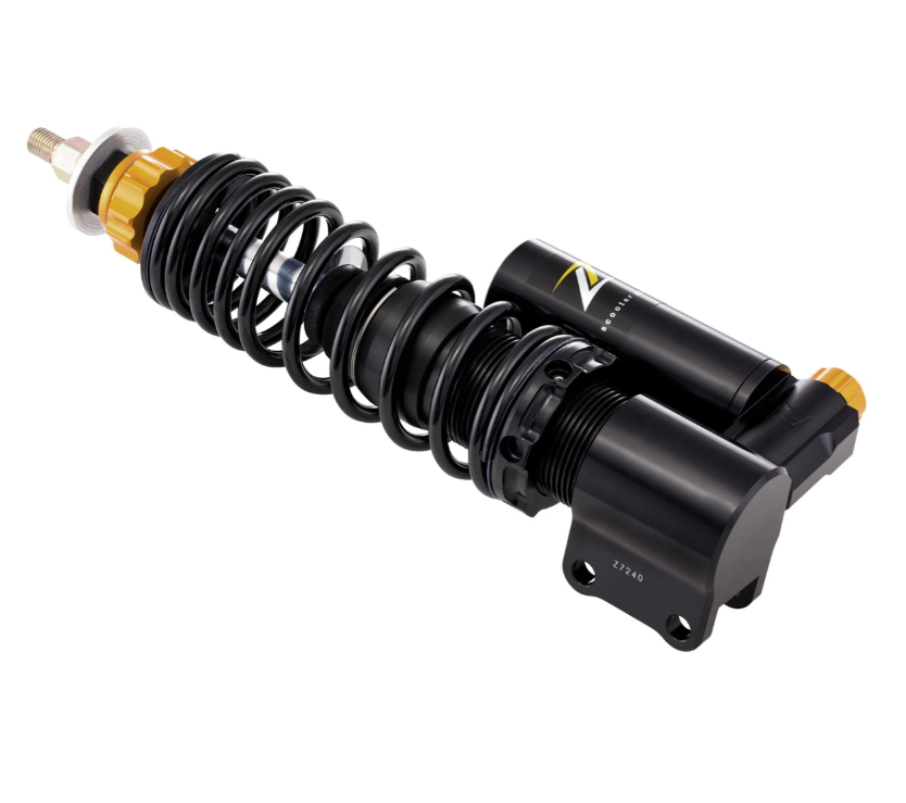 Voorschokdemper ZELIONI "Black Edition" voor Vespa ET2/ET4/LX/LXV/S 50-150ccm, zwart