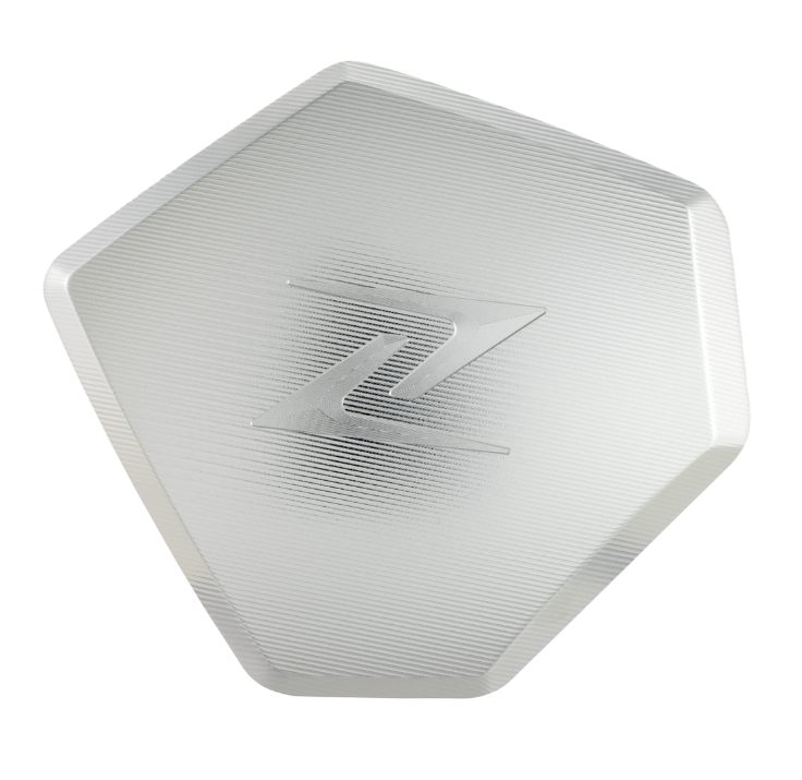 Afdekking voor vario-deksel ZELIONI voor Vespa GTS/GTS Super/GTV HPE 300cc, zilver
