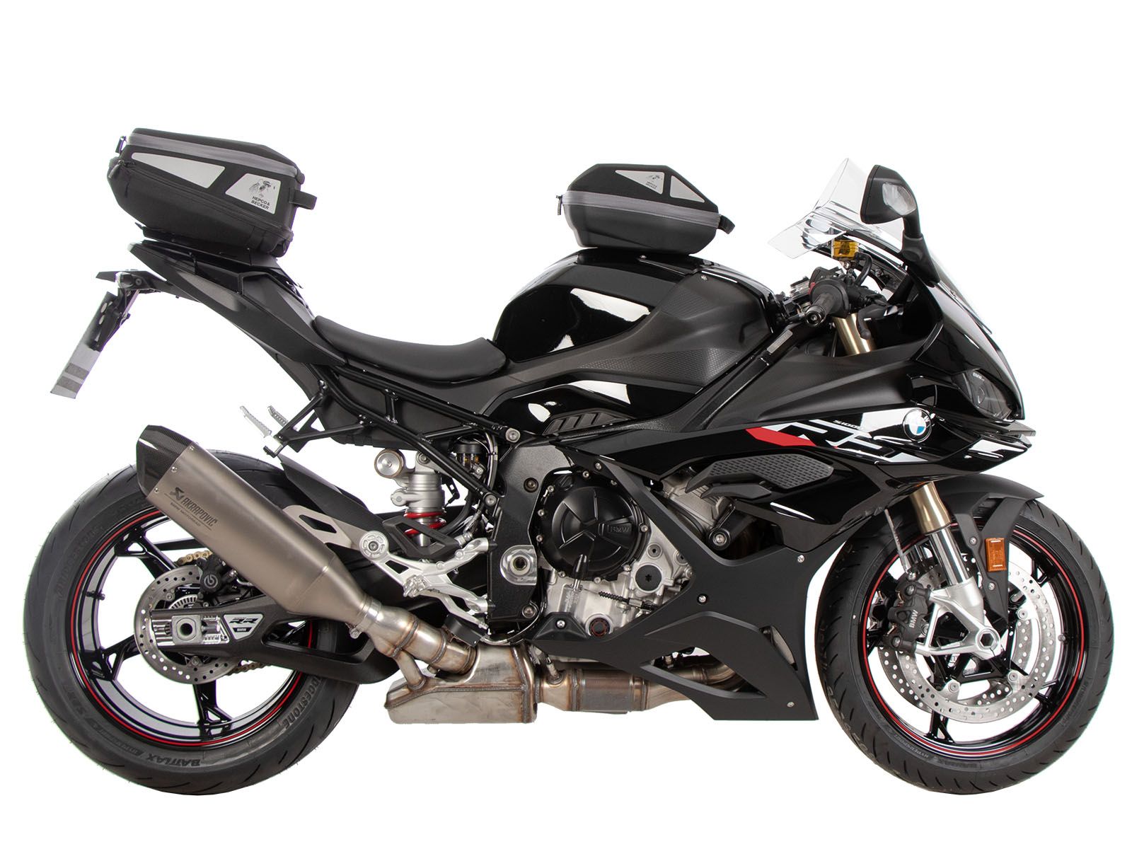 Sportrek vast zwart voor BMW S 1000 RR (23-) Hepco & Becker