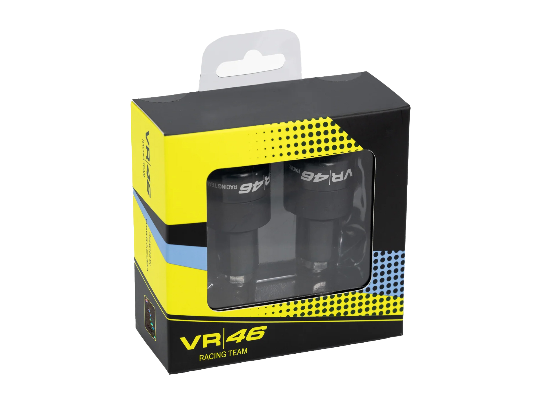 Barracuda VR|46 Racing bar end gewichten universeel zwart