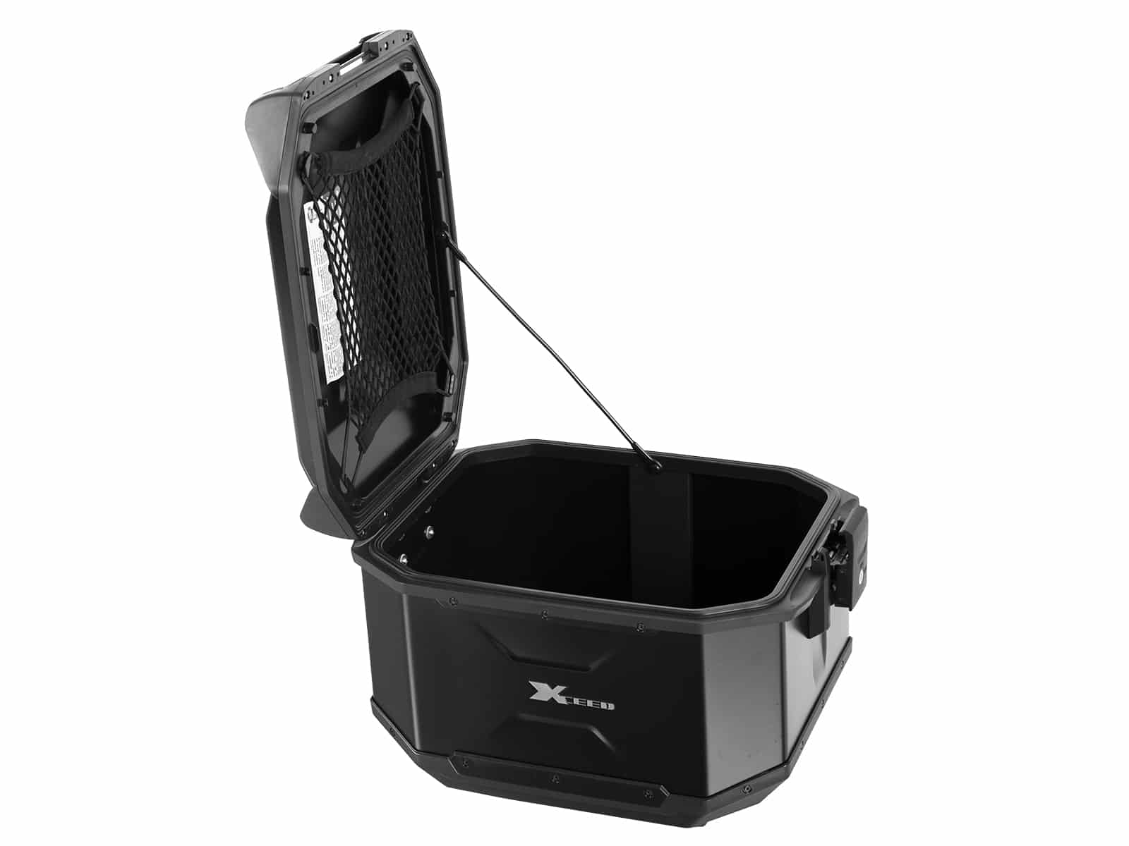 Xceed aluminium topkoffer 45 liter zwart Hepco & Becker