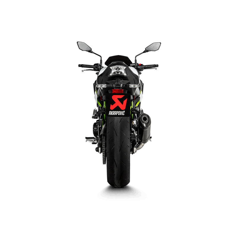 Akrapovic Slip-On Line (Carbon) uitlaat voor Kawasaki Z900 A2 modeljaar 2018-2021