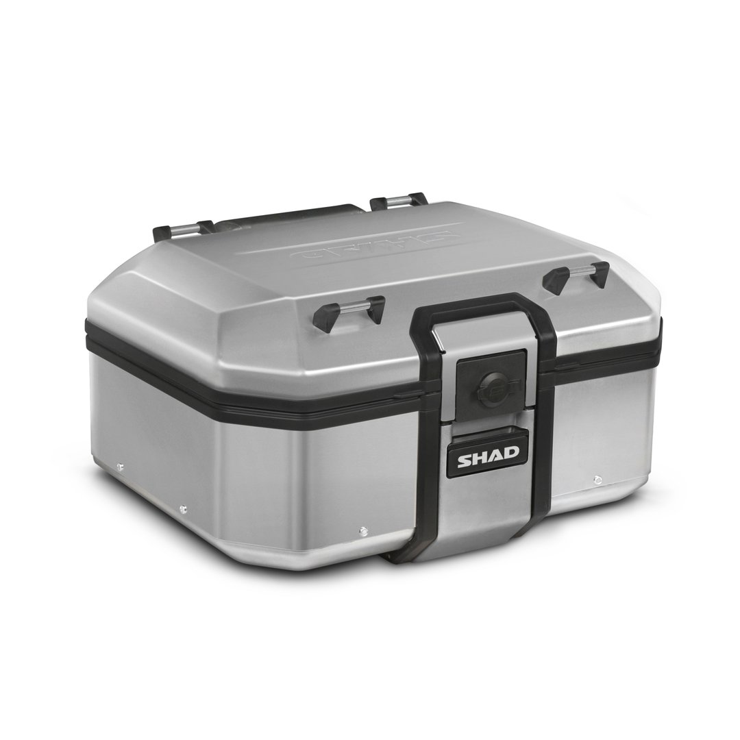 Shad Topcase TR37, aluminium zilver, 37 l