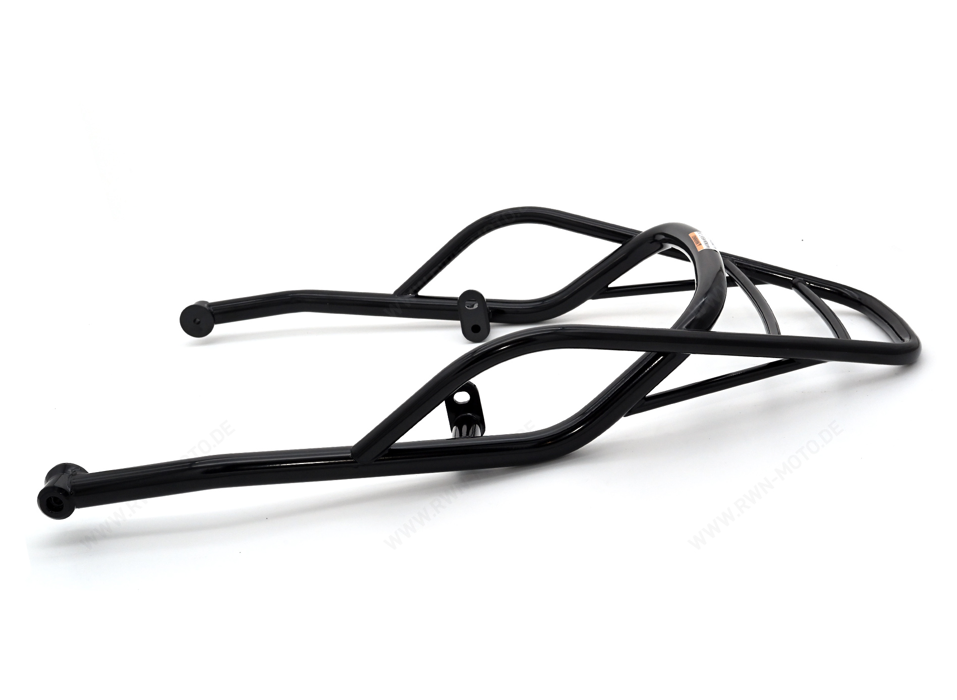 Bagagerek, achter, zwart, stijf voor Moto Guzzi V7 850 2021-