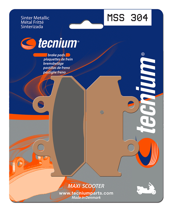 Tecnium Maxi Scooter gesinterde metalen remblokken - MSS304