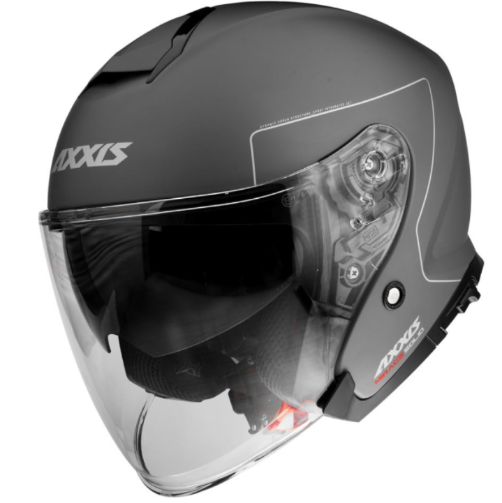 Axxis jethelm, Mirage SV Solid, titanium mat