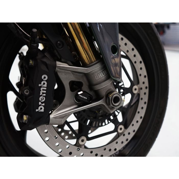 ABS sensor bescherming zwart voor Moto Guzzi V100 Mandello S / Stelvio 2024