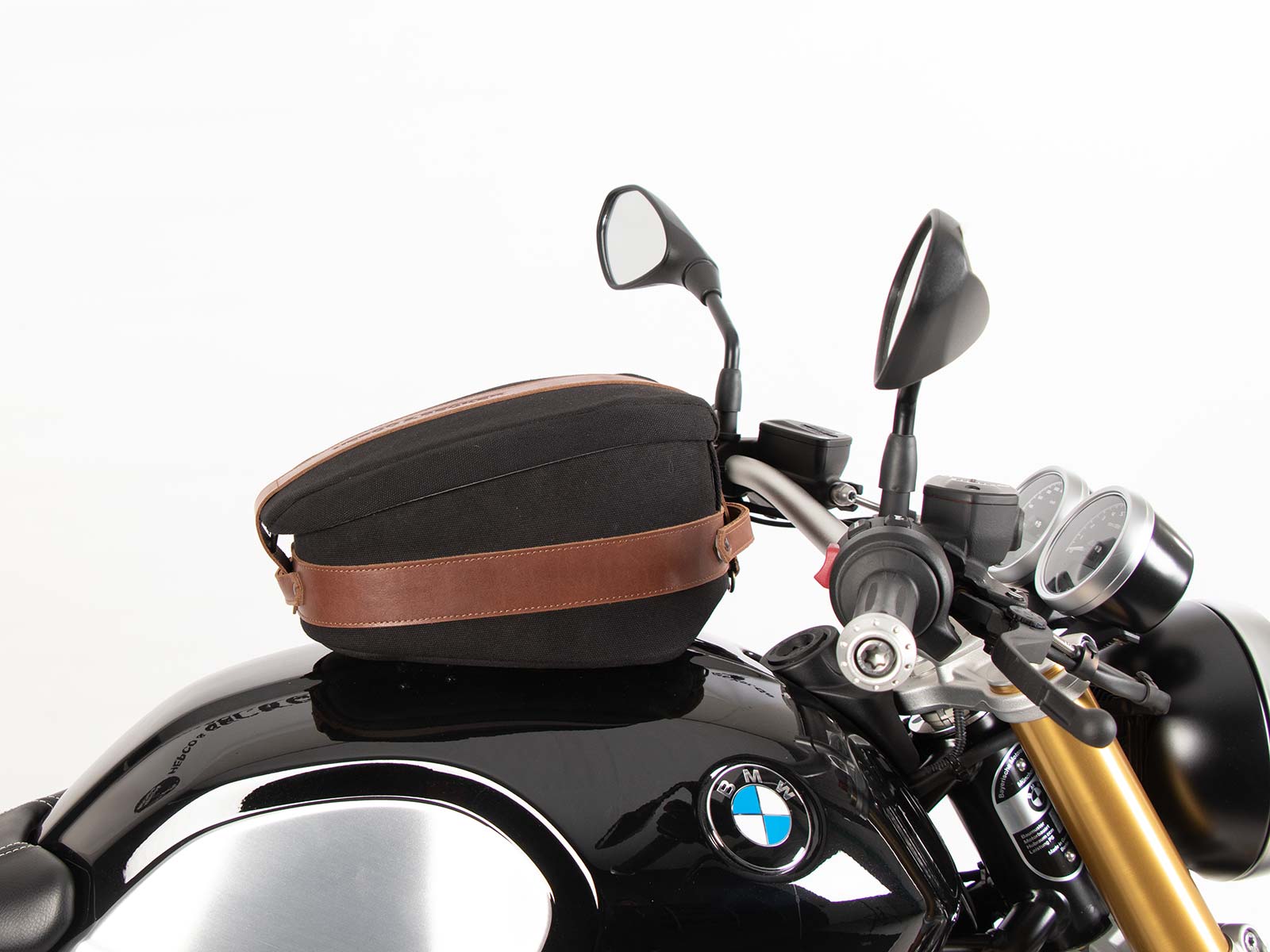 Basistankring incl. tanktasvergrendeling voor BMW R nineT Scrambler (16-23) Hepco & Becker