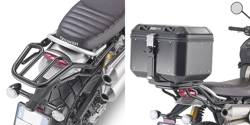 Givi topkofferdrager voor Triumph Scrambler 1200 (19-)