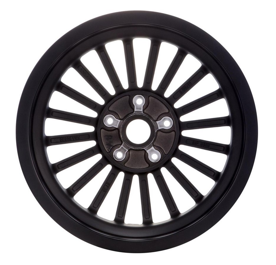 Velg voor/achter voor Vespa GTS/GTS Super/GTV/GT 60/GT/GT L 125-300cc, mat zwart