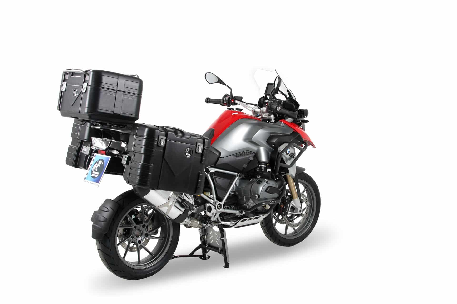 Zijkofferhouder Lock-it zwart voor BMW R 1250 GS Adventure (19-24) Hepco & Becker