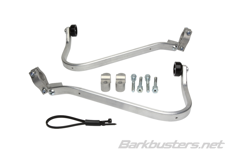 Barkbusters bevestigingsset tweepuntsbevestiging aluminium BMW