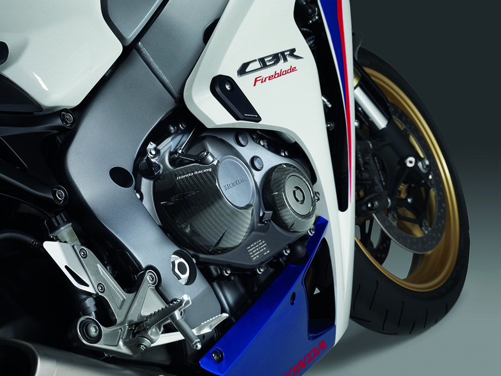Beschermers motorkap, carbon origineel Honda CBR1000RR Fireblade / SP met ABS