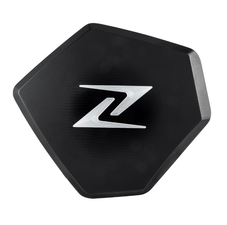 Afdekking voor vario deksel ZELIONI voor Vespa GTS/GTS Super/GTV HPE 300cc, zwart glanzend
