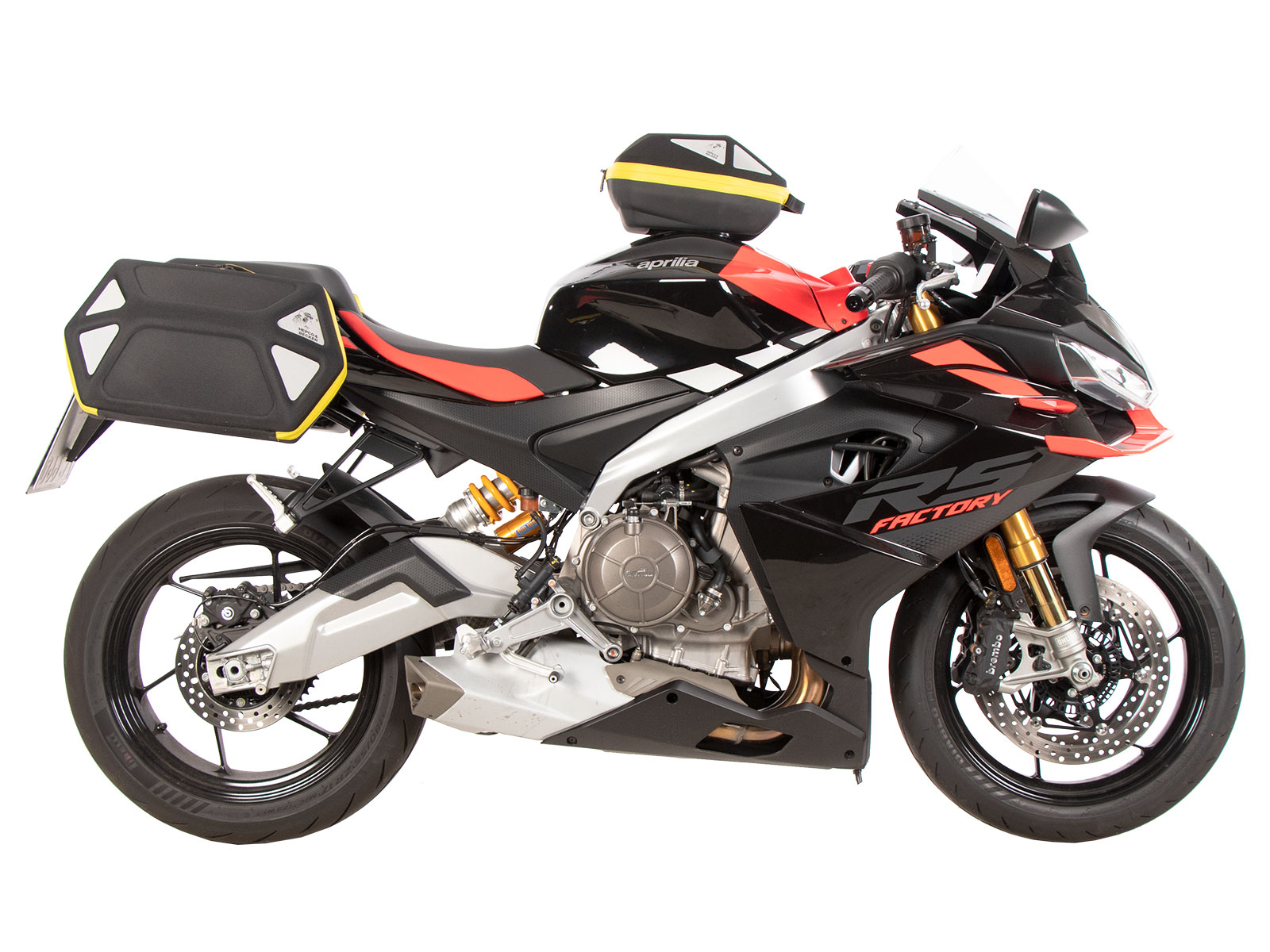 C-Bow zijdrager zwart voor Aprilia RS 660 / Factory (25-) Hepco & Becker